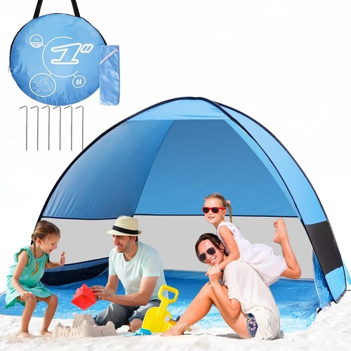 Pop portable beach canopy - up,